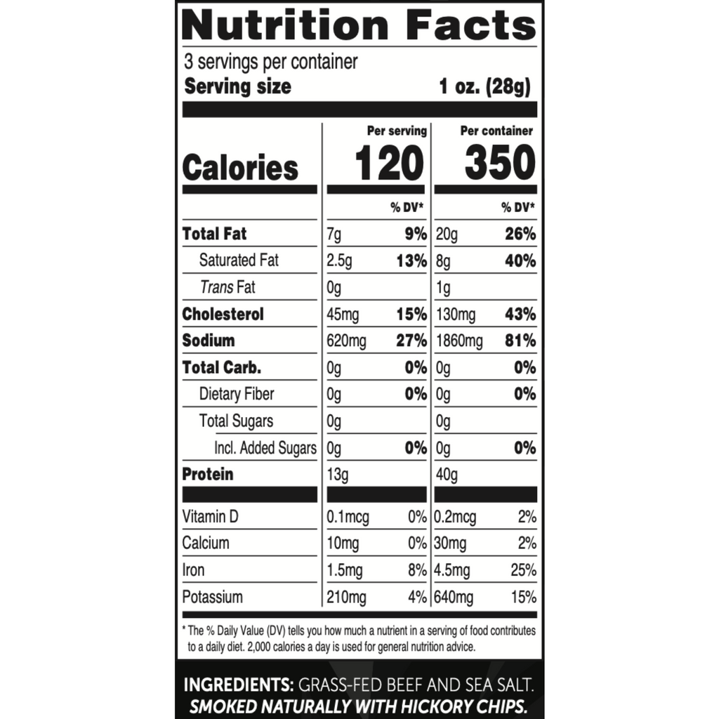 Beef Bites & Sea Salt